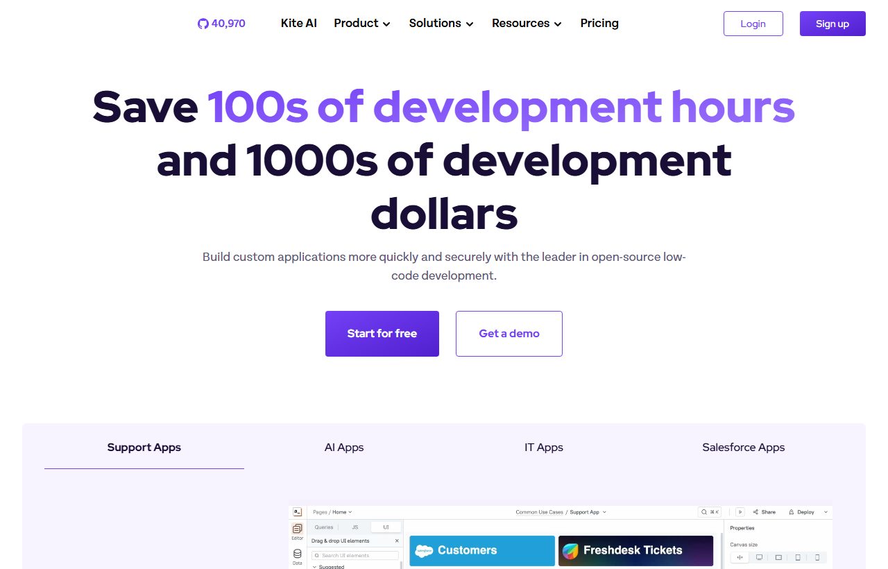 Appsmith website