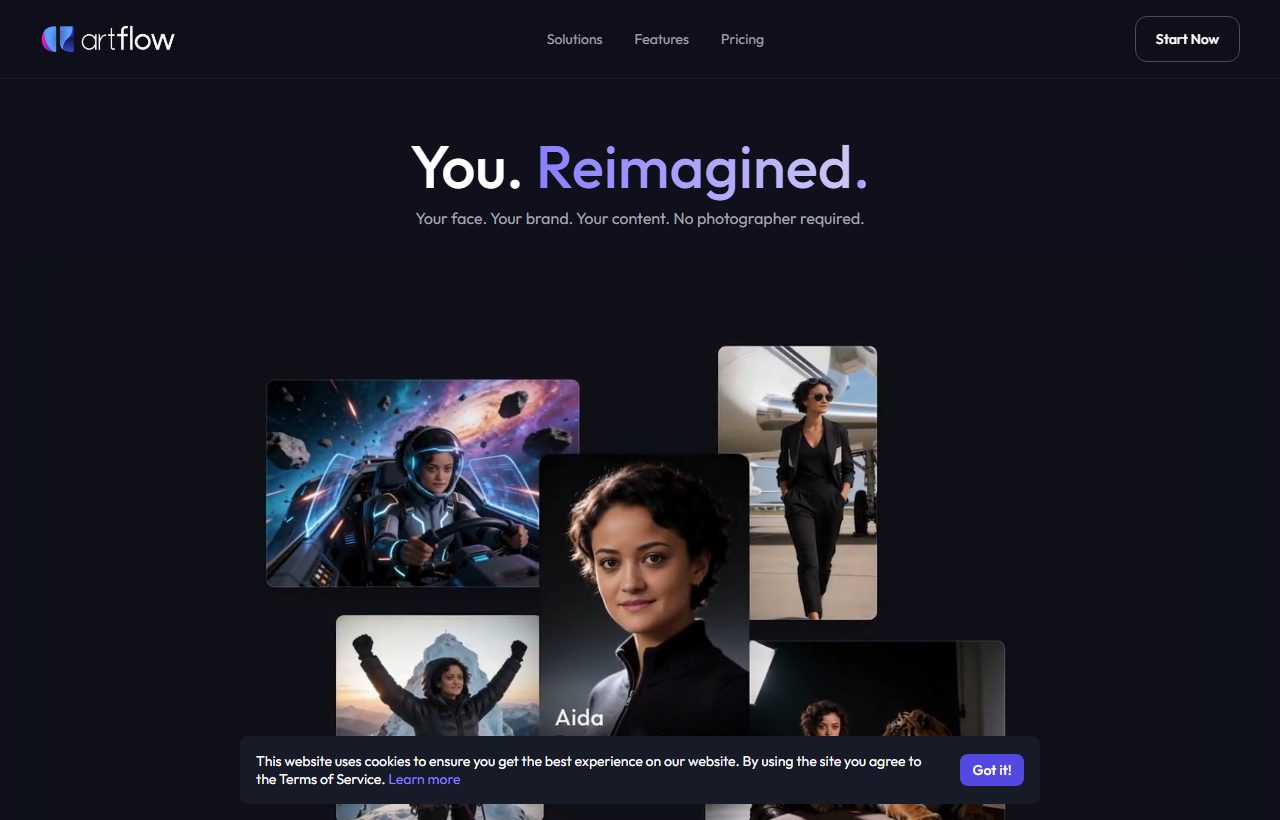 Artflow website