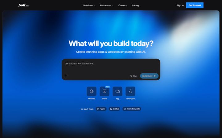 Bolt.new website