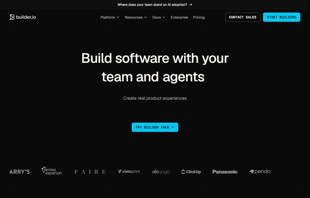 Builder.io website