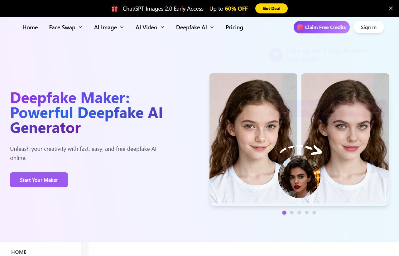 Deepfake Maker preview