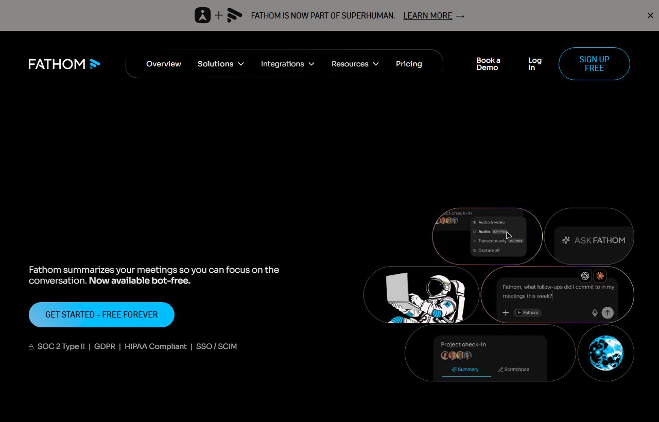 Fathom website