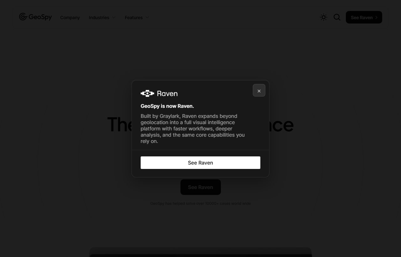 GeoSpy AI preview