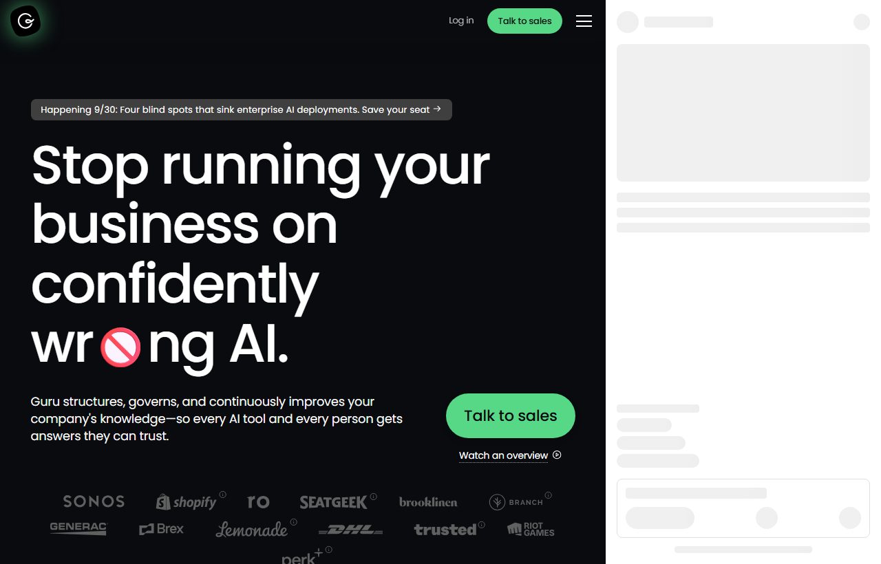 Guru website