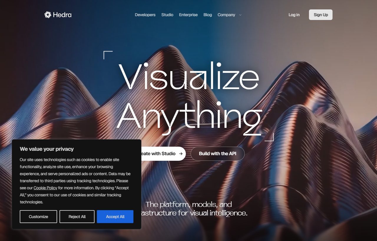 Hedra website