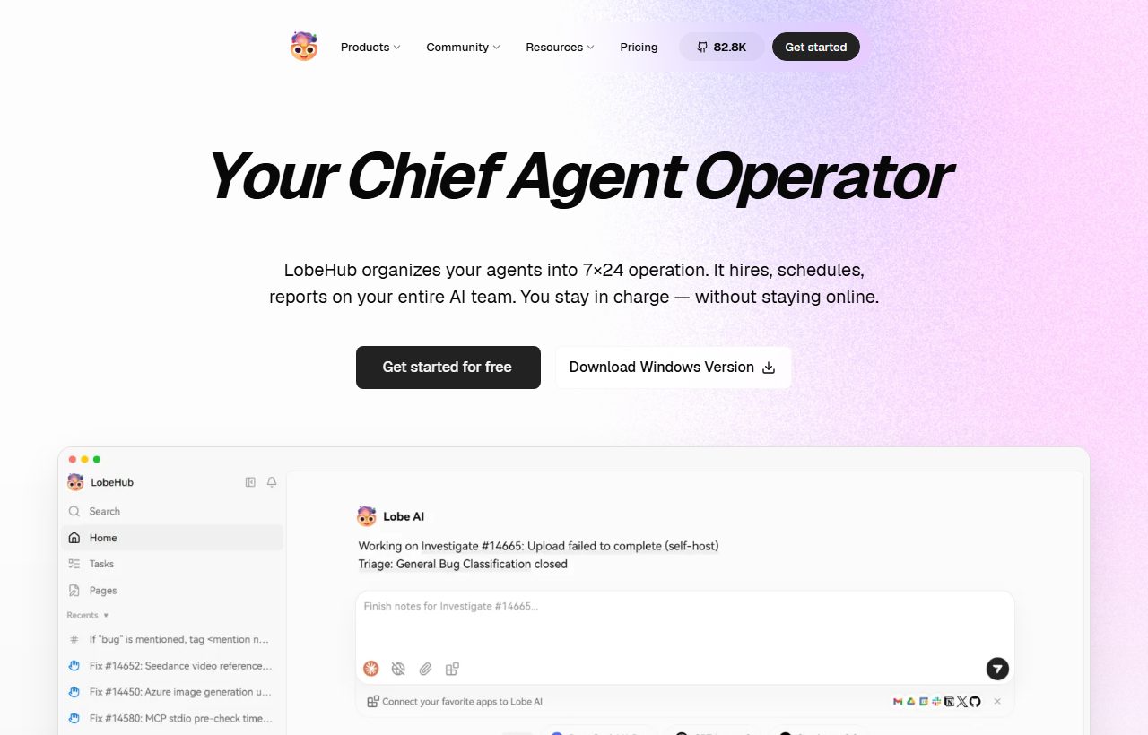 LobeHub website