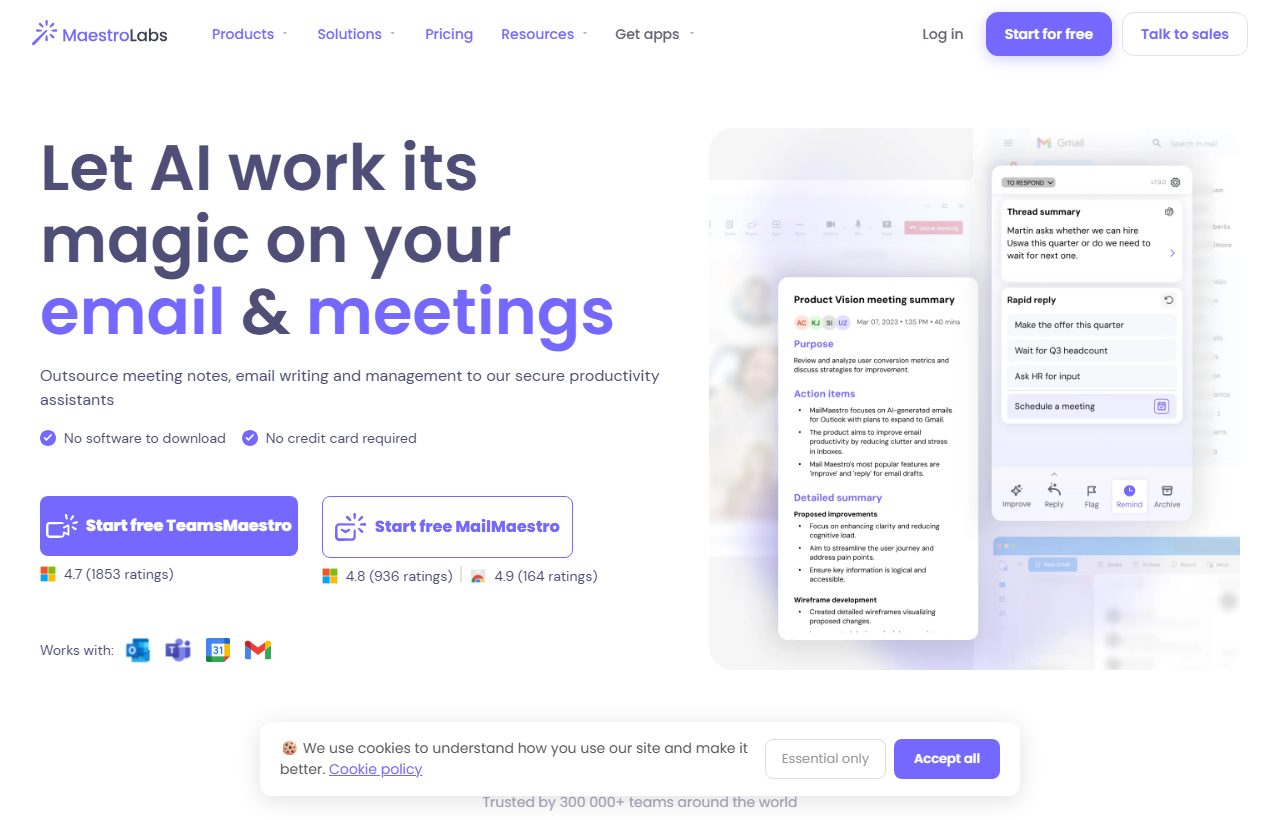 MailMaestro preview