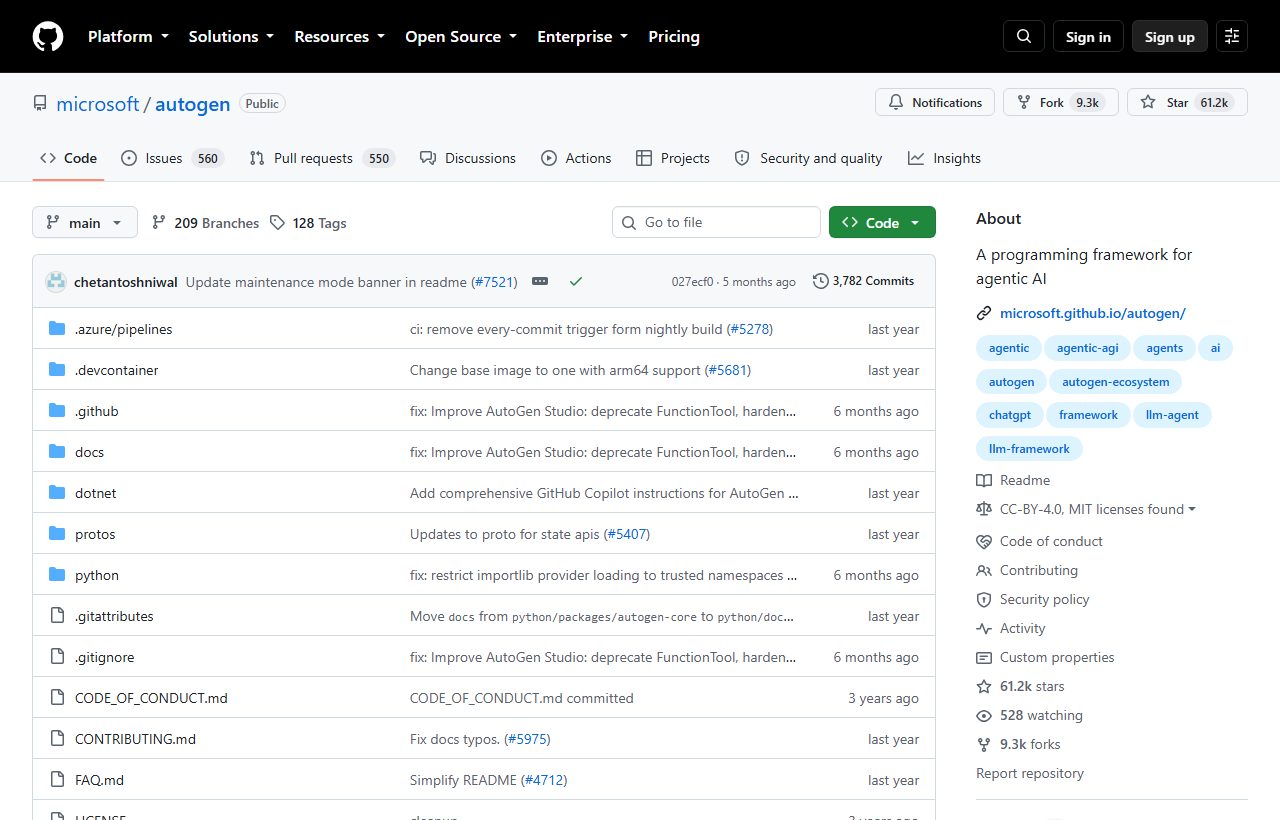 AutoGen website