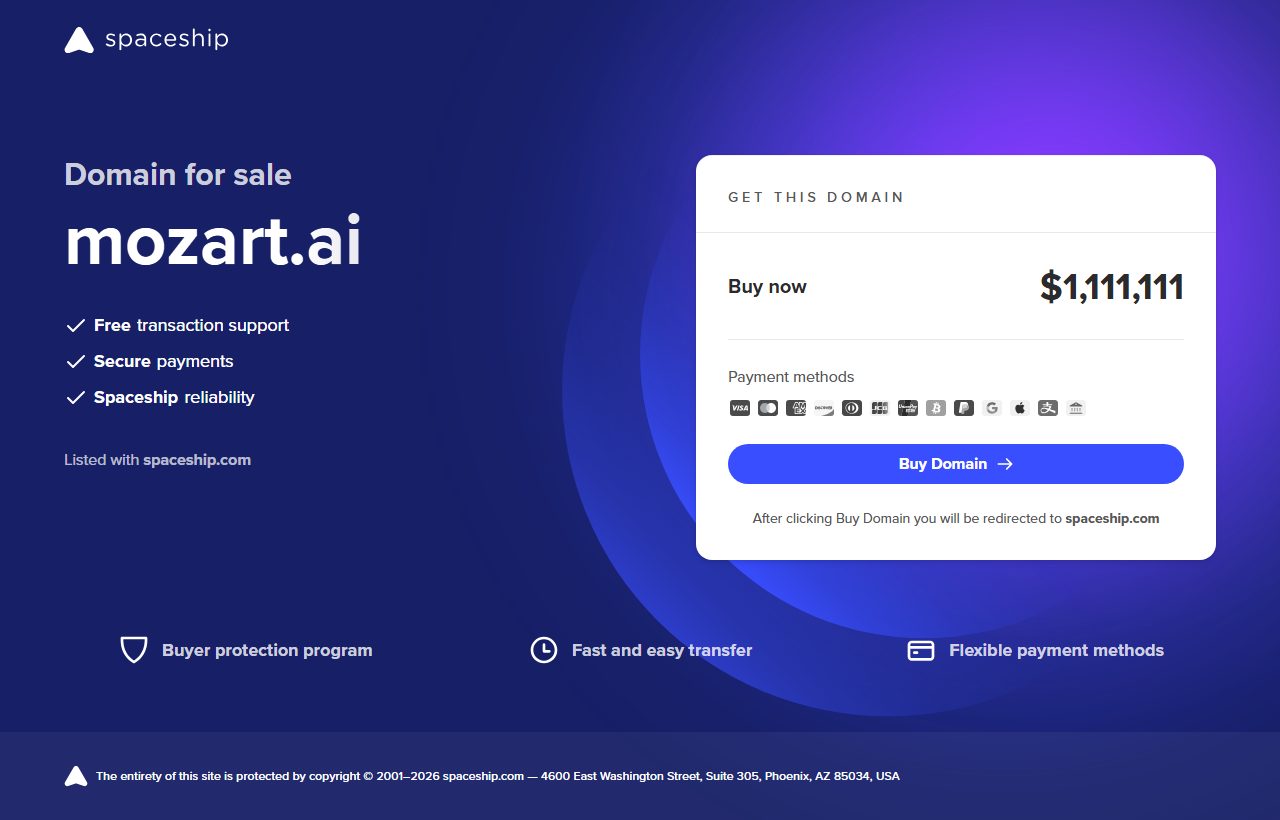 Mozart AI preview