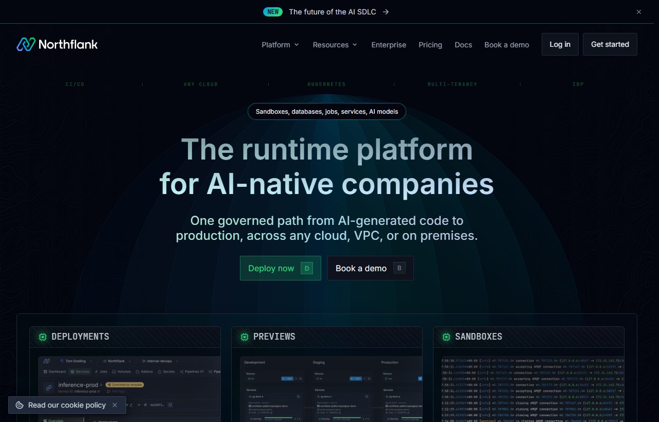 Northflank website