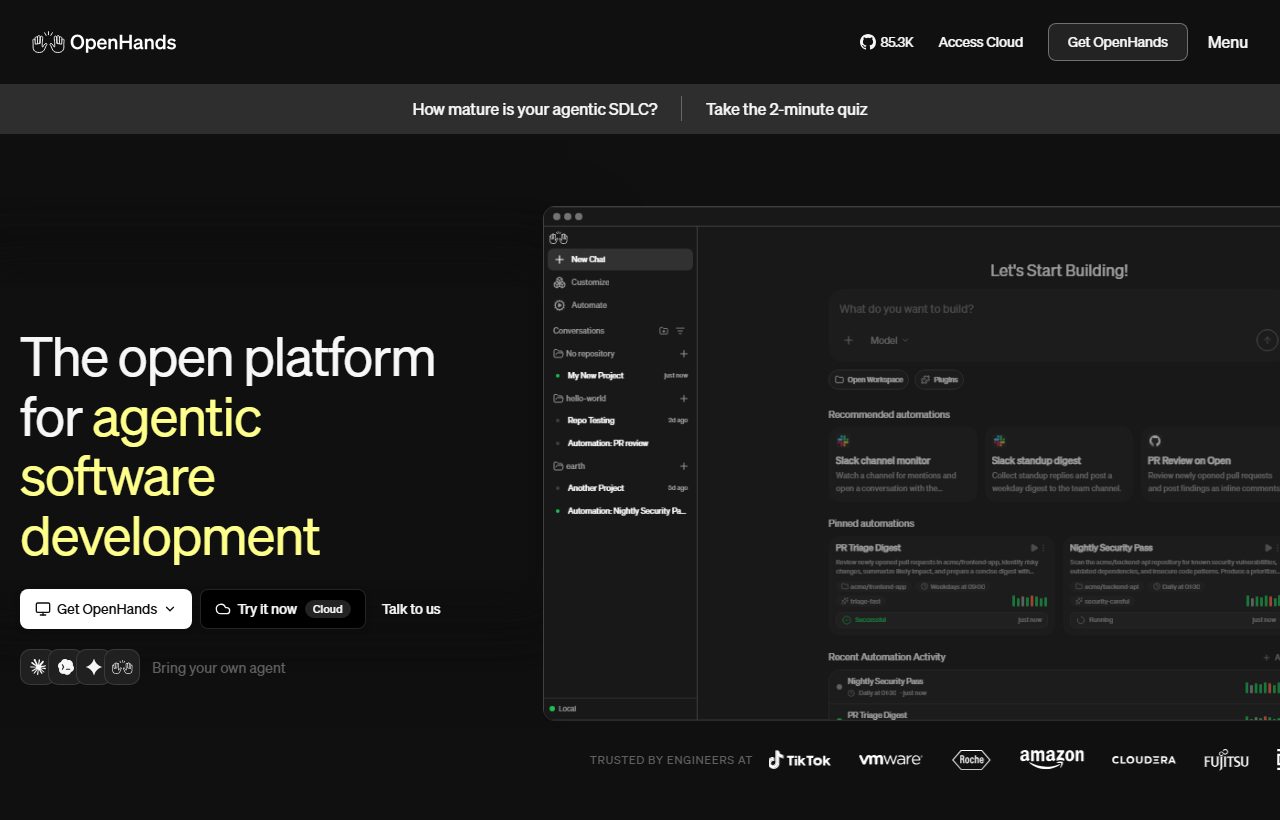 OpenHands website