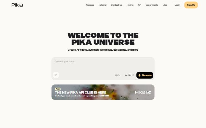 Pika preview