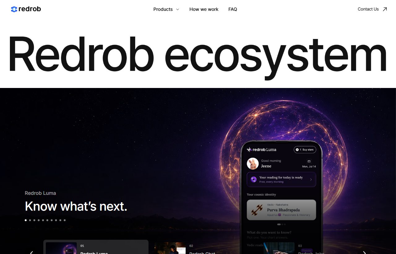 Redrob website