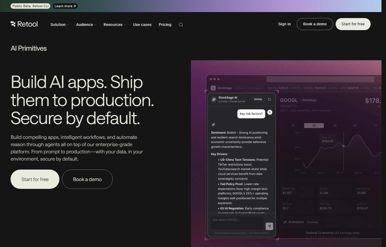 Retool website