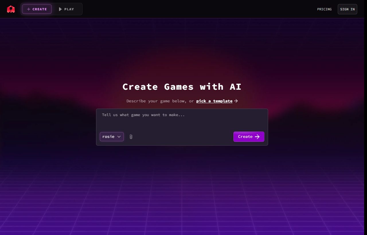 Rosebud AI website