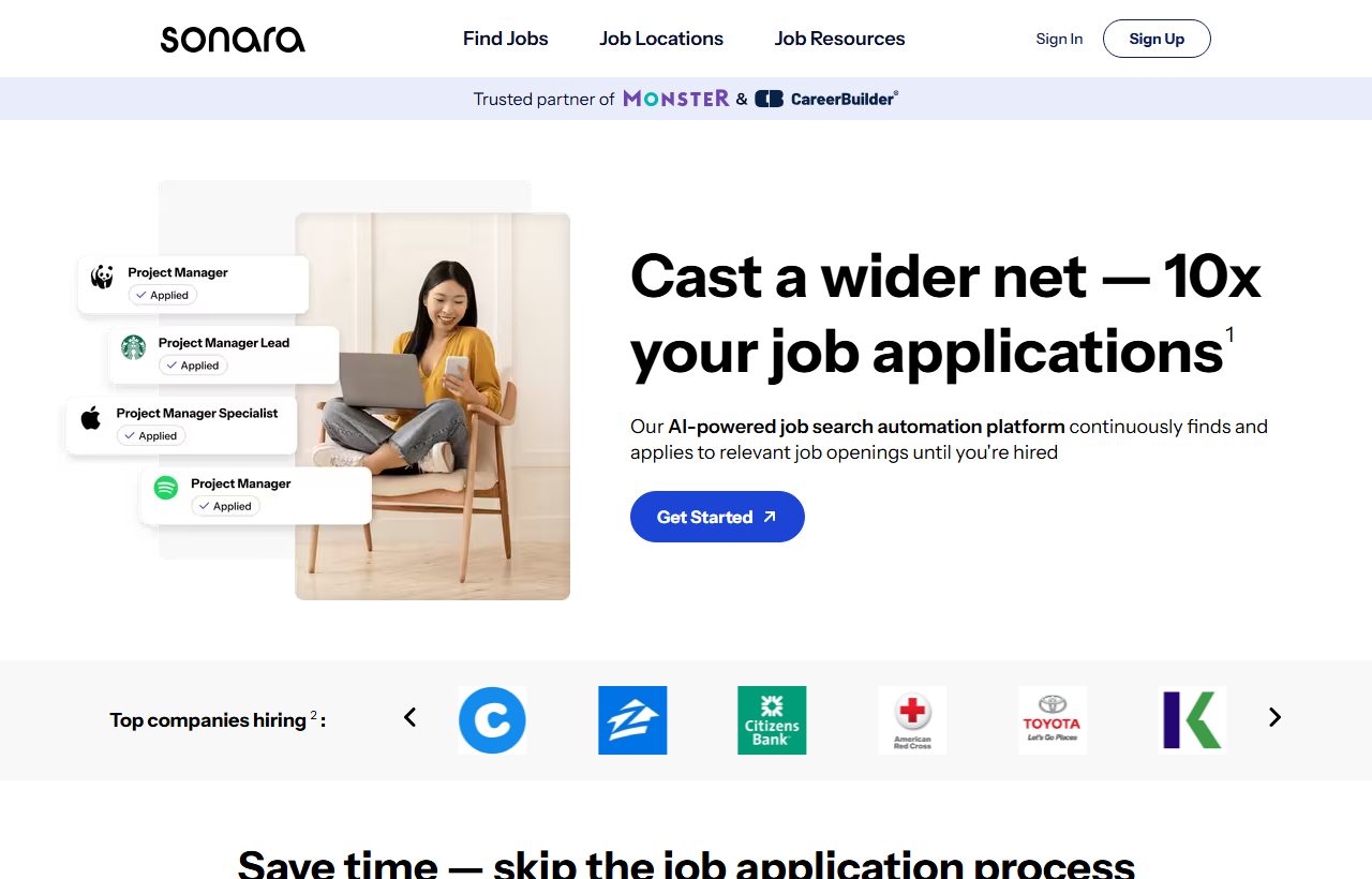 Sonara website