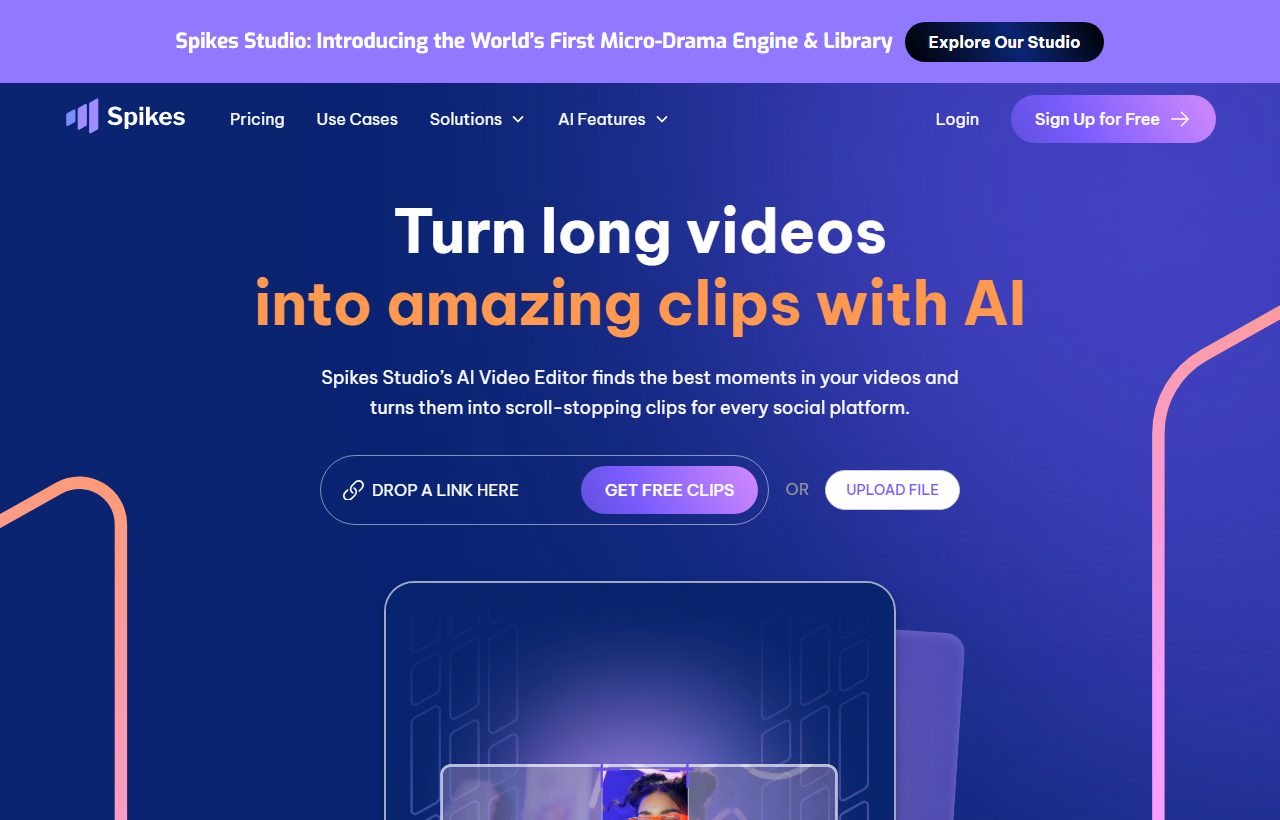 Spikes Studio preview
