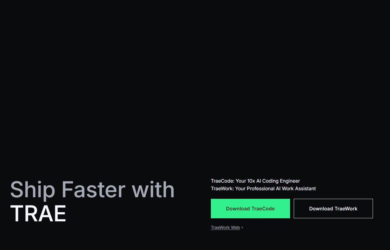 Trae website