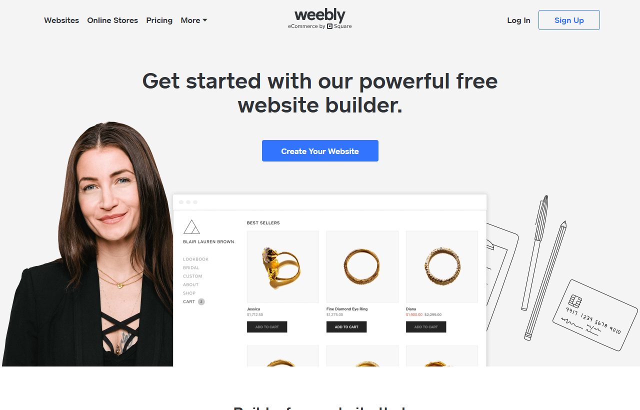 Weebly website