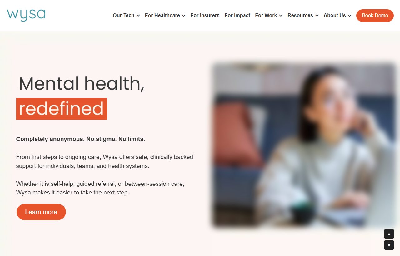 Wysa website