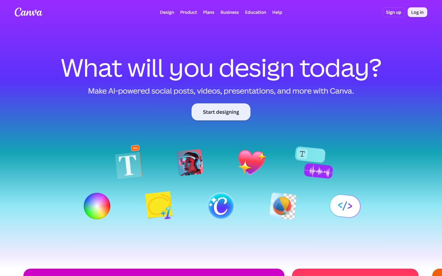 Canva AI preview