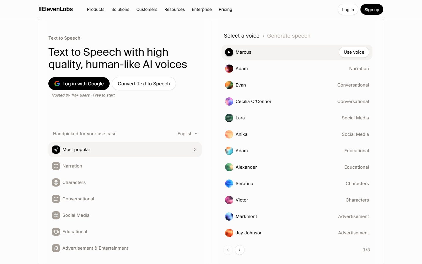 ElevenLabs: ElevenLabs text to speech voice library