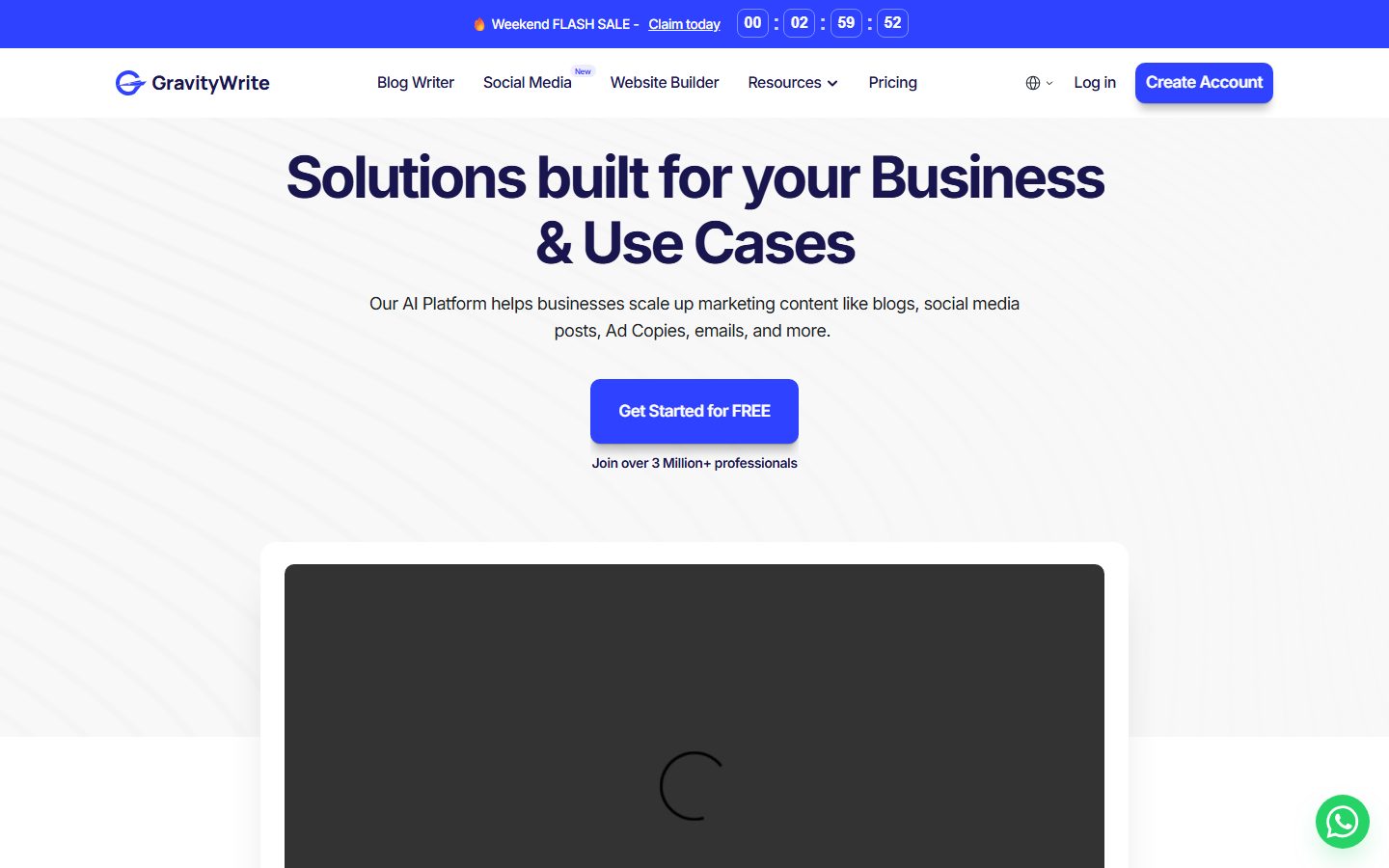 GravityWrite: GravityWrite product pages