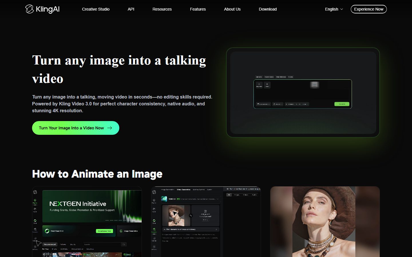 Kling AI: Kling AI product pages