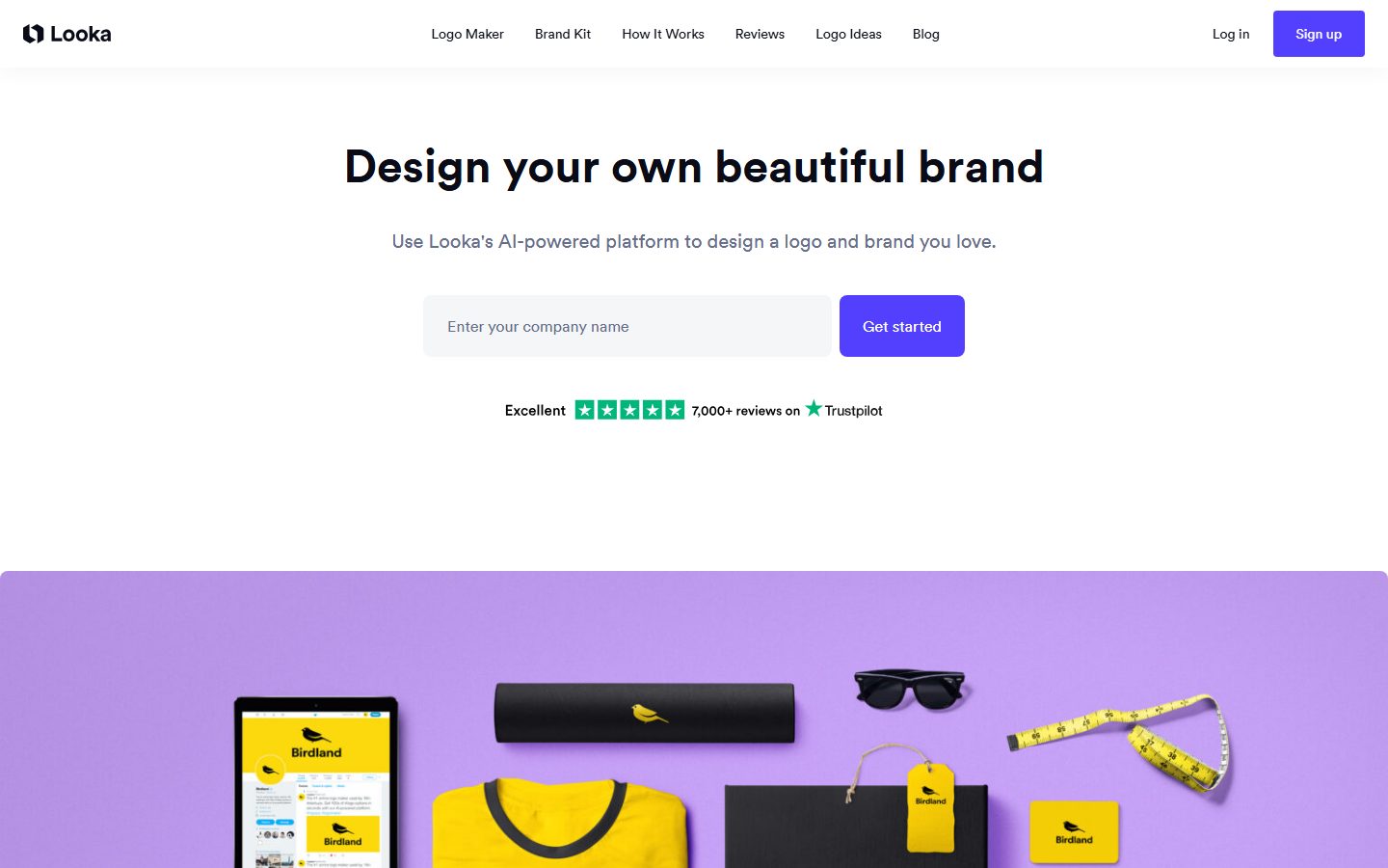 Looka website