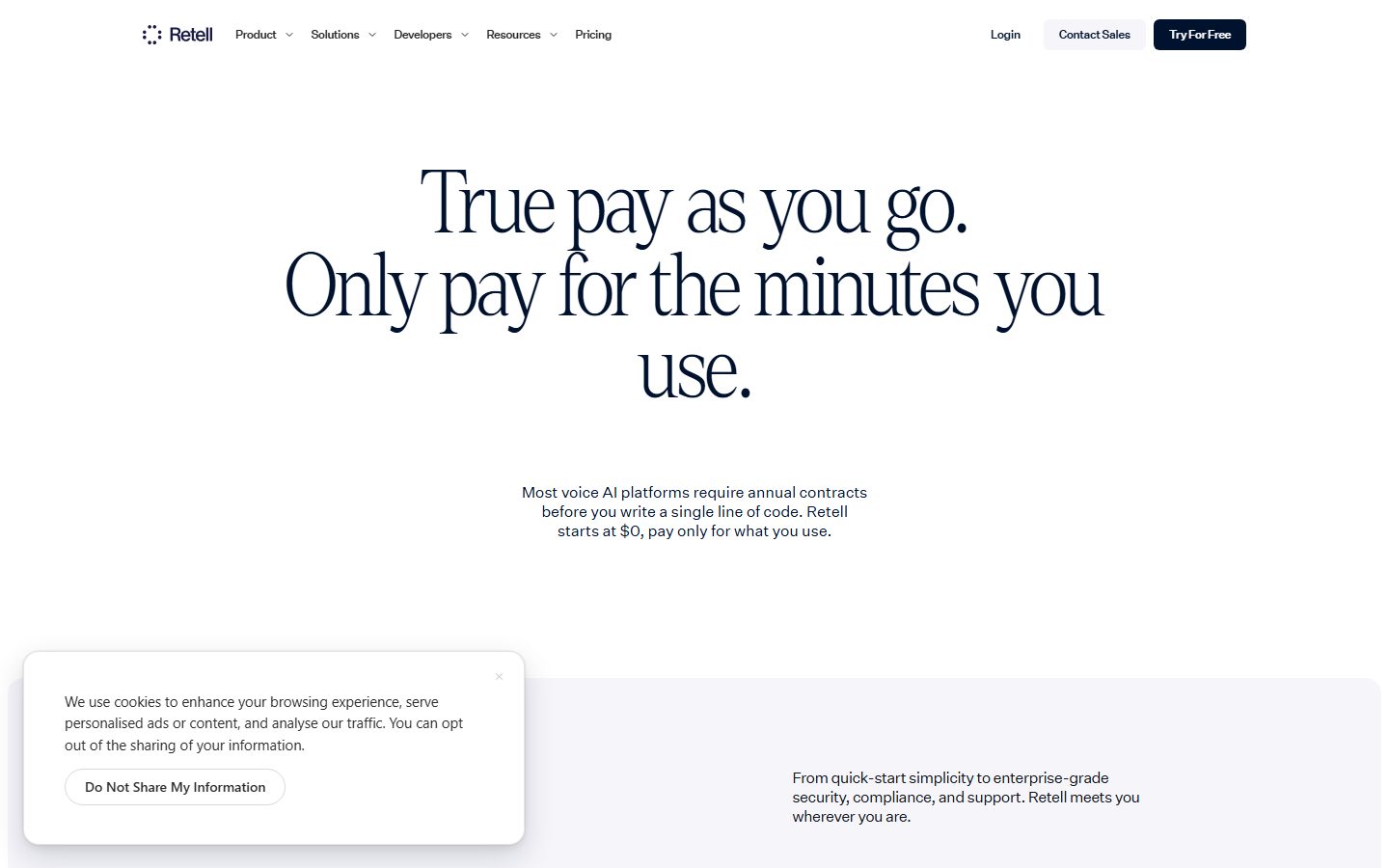 Retell AI: Retell AI pricing plans