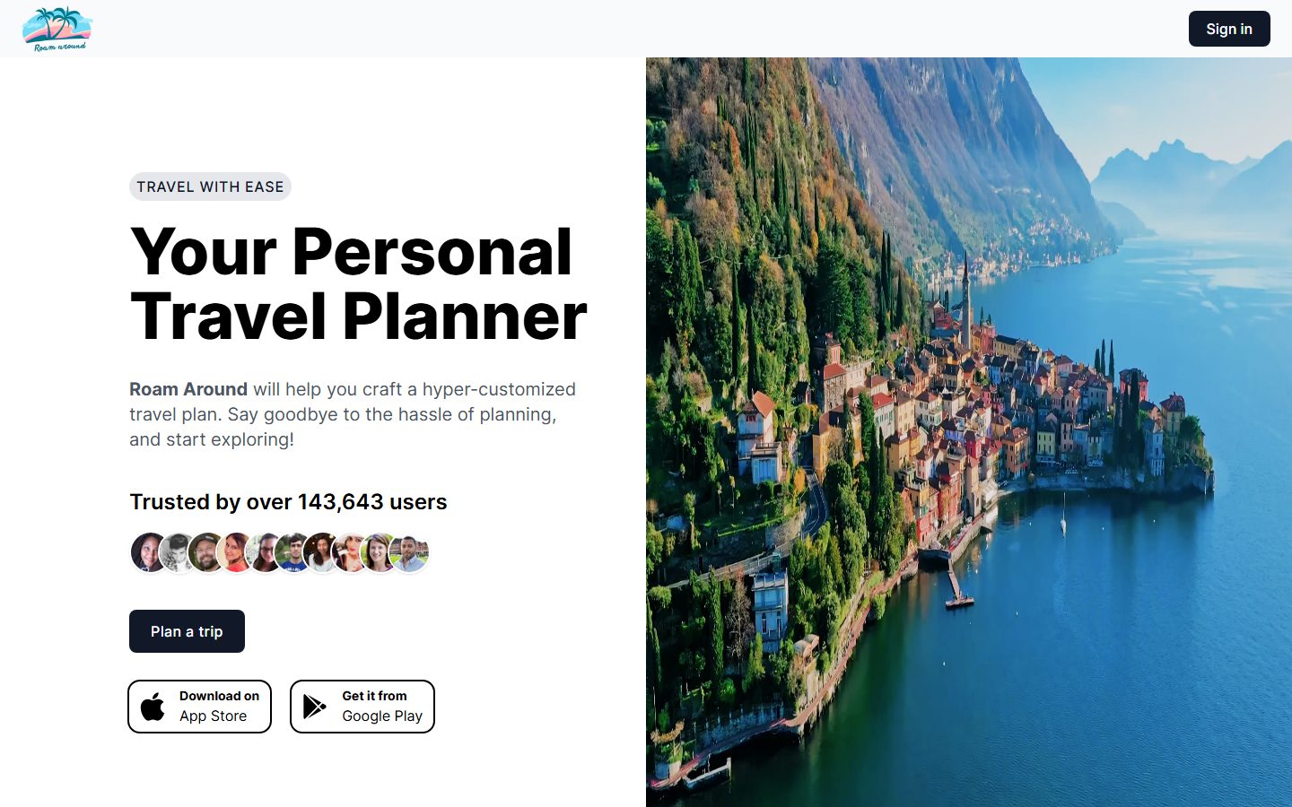 Roam Around: Roam Around homepage