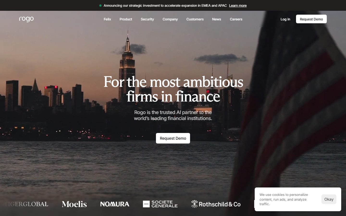 Rogo: Rogo homepage