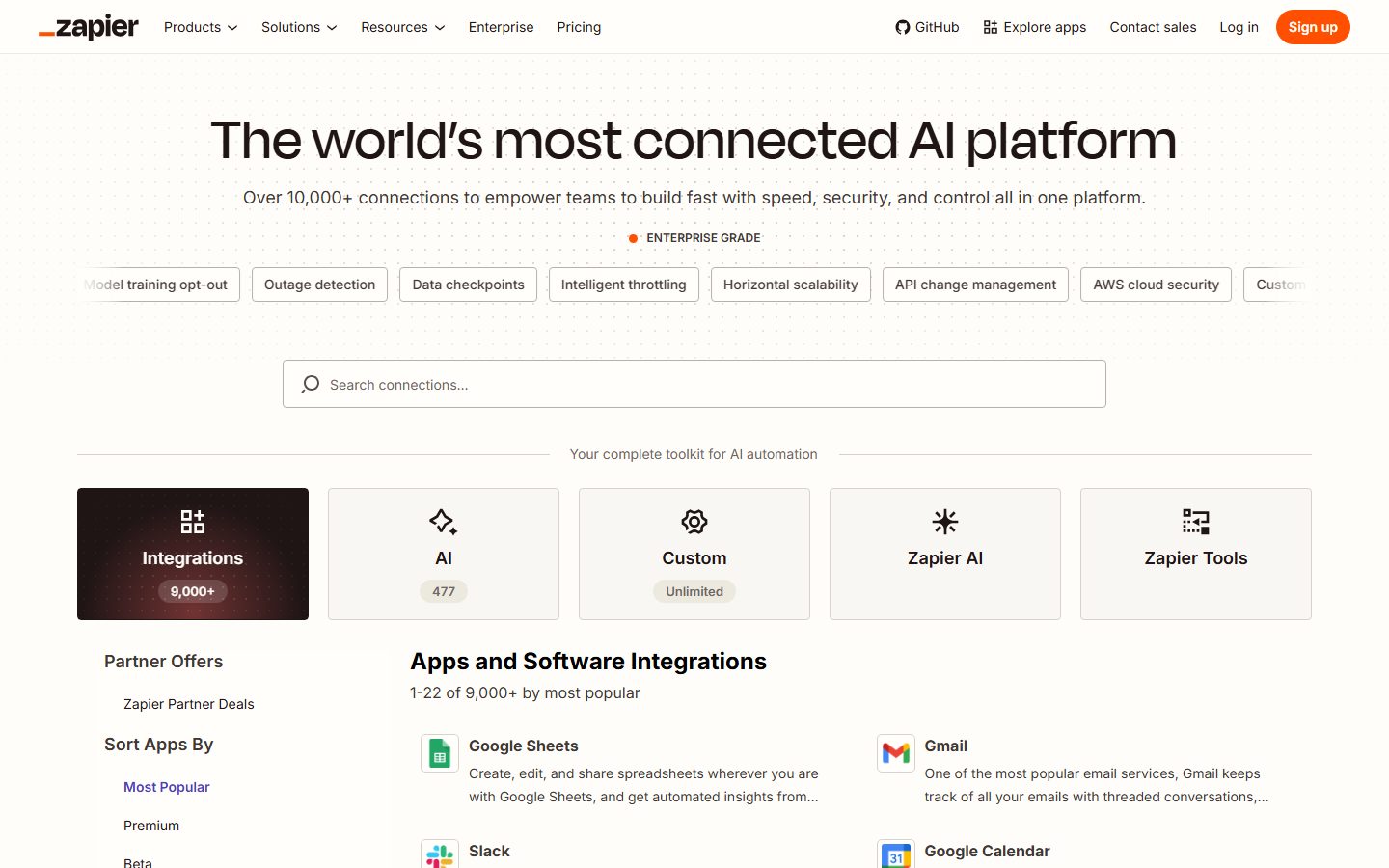 Zapier: Zapier app integrations directory